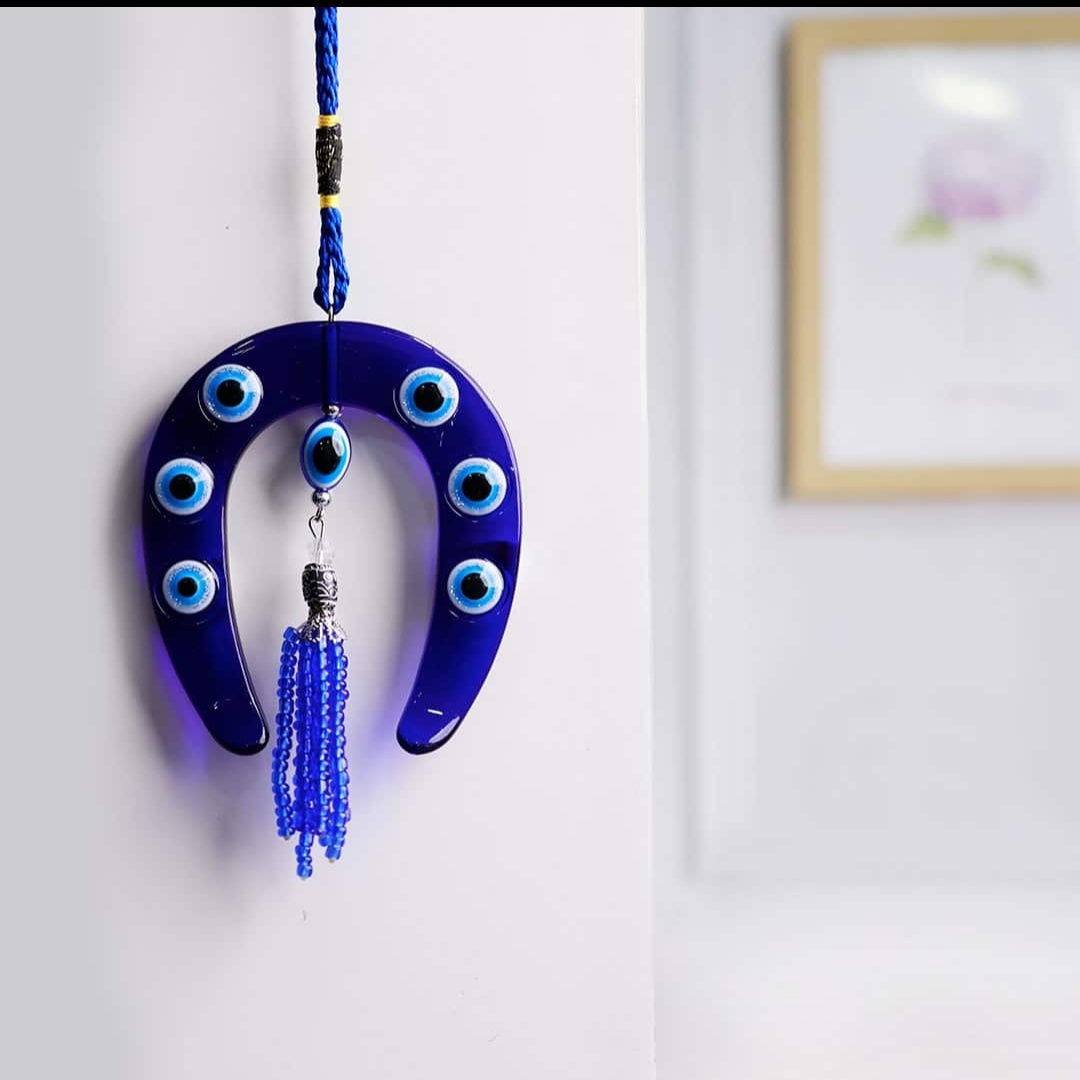 Evil Eye Horseshoe